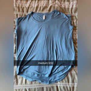 Blue Athleta Tank Top